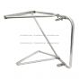 Door Mirror Mounting Bracket Arm Stainless Steel - Passenger Side (Compatible with Mack R600 R700 RL600 RM600 RS600 65-90 RD400 90-04 RD600 71-04 RD800 80-04 RB600 89-03)