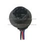 3 Wire High and Low Beam Socket Turn Signal Tail Light Plug for 3157 Bulb
