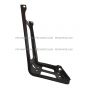 Front Bumper Bracket Black Aluminum (Fit: 2007-2017 Freightliner Cascadia Trucks)