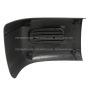 Side Bumper Plastic End Black Driver Side  (Fit: 2012-2019 Mitsubishi Fuso Canter FE85D FE140 FE145 FE160 FE180 FG4X4)