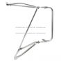 Door Mirror Mounting Bracket Arm Stainless Steel - Driver Side (Compatible with Ford 96 - 98, Compatible with Sterling 99 - 10 A8513 A9513 A9522 L7501 L8501 L8511 L8513 L9501 L9511 L9513 L9522 models)