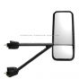 Door Mirror Power Heated Chrome with Arm Assembled - Passenger Side (Fits: Kenworth T660 T600 T370 T270 T800 Trucks)