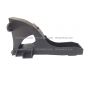 Lower Fairing Middle Bracket Hinge Black Plastic - Passenger Side (Fit: Freightliner Cascadia)