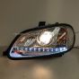Headlight with LED Strip - Driver Side (Fits: Freightliner M2 106 112 Business Class)