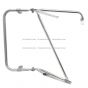 Door Mirror Mounting Bracket Arm Stainless Steel - Passenger Side ( Compatible with CHEVROLET C5500 C6500 C7500 C8500 KODIAK & GMC C4500 C5500 C6500 C7500 C8500 TOPKICK 1990-2002 )