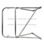 Stainless Steel Door Mirror Mounting Bracket Arm with Mounting Angles - Passenger Side Fit: ( Before 2005 Peterbilt ) 377 357 359 385 375 379 281 351 330 348 Truck