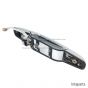 Exterior Door Handle Chrome - Driver Side Rear ( Fits: 07-13 Chevrolet Silverado 1500 2500HD 3500HD Suburban 1500 2500 Tahoe Avalanche GMC Sierra 1500 2500HD 3500HD Yukon XL1500 XL2500 Escalade )