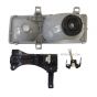 Headlight with Mounting Bracket - Passenger Side (Fit: Nissan UD 1800, UD 2000, UD 2300, UD 2600, UD 3300 Trucks)