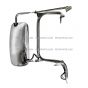 Door Mirror Heated Stainless With Arm - Passenger Side Fits: ( after 2005 Peterbilt ) 335 340 357 382 385 386 325 330 348 388 389 365 367 Truck