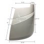 Front Cowl Corner Panel Plastic White - Driver Side (Fit: 2012-2019 Mitsubishi Fuso Canter FE85D FE140 FE145 FE180 FG4X4)