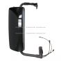 Door Mirror Power Heated Gloss Black with Turn Signal and Arm - Passenger Side (Fits: 2008- 2022 Volvo VNL 670, VNL 780, VNL 630, VNL 730 , VNL 860, 2008- 2013 VNM 200 , VNM 430, VNM 630 , VNX 300 Trucks)