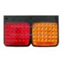 LED Tail Lamp Amber/Red - Passenger Side (Fit: Nissan UD 1800, UD 2000, UD 2300, UD 2600, UD 3300 Trucks)