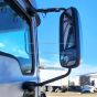 Door Mirror Chrome with Arm - Passenger Side (Fit: Mack Grantie CT713 GU713 GU813 T/A CV713 CXU613)