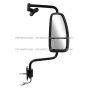 Door Mirror Power Heated Black with Arm Assembled - Passenger Side (Fit: International 9200 9400i 9900i Trucks)