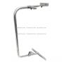 Door Mirror Mounting Bracket Arm & Plates Stainless Steel - Driver Side ( Compatible with Mack DM600 800 65-05 U600 65-00 65-88 DM400 885SX 65-78 DM609 DM 897SX 75-85 DMM600 72-02 )