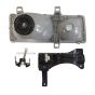 Headlight with Mounting Bracket - Driver Side (Fit: Nissan UD 1800, UD 2000, UD 2300, UD 2600, UD 3300 Trucks)