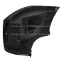 Side Bumper End with Cover Black without Fog Light Hole- Passenger Side (Fit: 2013-2020 Peterbilt 579)