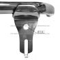 Door Mirror Extension Bracket Arm Stainless  Fit: ( after 2005 Peterbilt ) 335 340 357 382 385 386 325 330 348 388 389 365 367 Truck