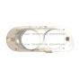 Fog Lamp Plastic Bezel in Ivory Color - Driver Side (Fit: Kenworth K270 (2013-2015), K370 (2013-2014))