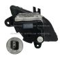 LED Fog Lamp Chrome - Driver Side (Fit: Freightliner Cascadia (2018+) New Body Style Models Only)