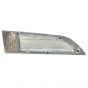 Side Hood Intake Grille Chrome & Black Mesh - Driver Side  ( Fits: 2013 - 2021 Kenworth T680 )