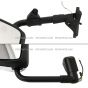 Door Mirror Power Heated Chrome Cover with Bracket Arm - Driver Side ( Fit: 2004 - 2023 Volvo VNL 2004 - 2017 Volvo VNM 2018 - 2023 Volvo VNR 2013 - 2023 Volvo VNX )