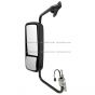 Door Mirror Power Heated Black with Arm - Driver Side (Fit: 2002-2013 Freightliner Columbia, 2001-2010 Freightliner Coronado, 1996-2010 Freightliner Century)