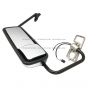 Door Mirror Power Heated Chrome with Arm - Driver Side (Fits: 2002-2013 Freightliner Columbia, 2001-2010 Freightliner Coronado, 1996-2010 Freightliner Century)