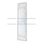 Lower Behind Cab Cabin Fairing White Plastic - Driver Side (Fit: Freightliner Cascadia)