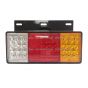 LED Tail Lamp - Amber/Red/Clear - Passenger Side (Fit: Isuzu  NRR, FRR, NPR, NQR NRR )