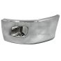 Side Bumper End with Cover Chrome without Fog Light Hole- Driver Side (Fit: 2013-2020 Peterbilt 579)