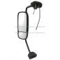 Door Mirror Chrome with Arm - Driver Side (Fit: Mack Grantie CT713 GU713 GU813 T/A CV713 CXU613)