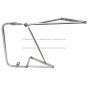 Door Mirror Mounting Bracket Arm Stainless Steel - Passenger Side ( Compatible with Ford F350 F600 F700 1980 - 1997 )