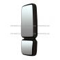 Door Mirror Black with LED Turn Signal Strip - Passenger Side (Fit: International 4300 4400 7400 7600 8500 8600 Truck )