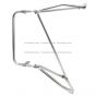 Door Mirror Mounting Bracket Arm Stainless Steel - Passenger Side ( Compatible with Ford 96 - 98 Compatible with Sterling 99 - 10 A8513 A9513 A9522 L7501 L8501 L8511 L8513 L9501 L9511 L9513 L9522 )
