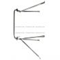 Stainless - Door Mirror Bracket Arm DOOR MOUNT - Driver Side (Fit: 1988-2010 Freightliner CLASSIC XL FLA FLB FLD112 FLD112SD FLD120 FLD120 CLASSIC FLD120SD )