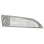 Side Hood Intake Grille Chrome & Black Mesh - Passenger Side  ( Fits: 2013 - 2021 Kenworth T680 )