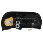 Headlight Black with LED Corner Lamp - Driver Side (Fit: Freightliner Century Truck)