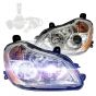 Headlight with LED Bulbs - Driver & Passenger Side (Fit: 2014-2020 Kenworth T680)