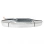 Exterior Door Handle Chrome - Passenger Side Rear ( Fits: 07-13 Chevrolet Silverado 1500 2500HD 3500HD Suburban 1500 2500 Tahoe Avalanche GMC Sierra 1500 2500HD 3500HD Yukon XL1500 XL2500 Escalade )
