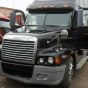 Headlight Black with LED Corner Lamp - Passenger Side (Fit: Freightliner Century Truck)