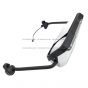 Door Mirror Chrome with Arm - Passenger Side (Fit: Mack Anthem)