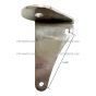 Door Mirror Mounting Angle for Support Stainless - Driver Side Fit: ( after 2005 Peterbilt ) 335 340 357 382 385 386 325 330 348 388 389 365 367 Truck