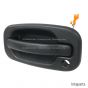 Exterior Door Handle Black - Driver Side Front ( Fits: 1999+ Chevy Avalanche Silverado 1500 2500 3500 Suburban 1500 2500 Tahoe GMC Sierra 1500 2500 3500 Yukon XL1500 XL2500 Cadillac Escalade ESV EST)