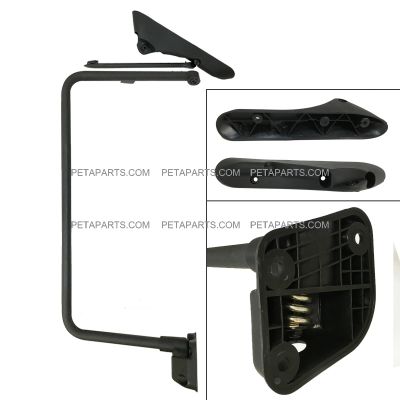 HIGH SOAR Pair Left & Right Door Mirror Support Bracket Arm For International DuraStar 4300 ProStar