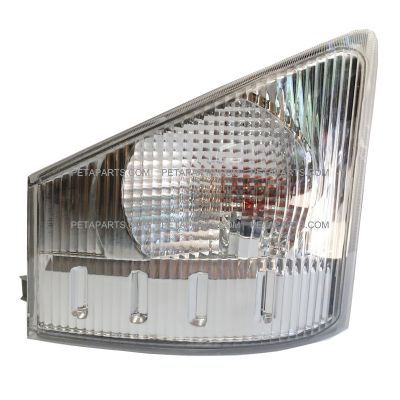 Side Marker Light On Door - Clear/Amber - Driver Side  Fit: Isuzu NRR And Npr 2008 2017 Truck