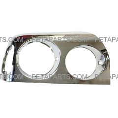 Headlight Bezel Chrome - Passenger Side (Fit: 96-04 Freightliner Century Truck)