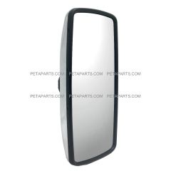 Rear View Main Mirror Chrome (Fit: 2003-2023 Freightliner 108SD 114SD M2 100 106 112 Bussiness Class)
