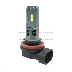 LED Replacement For H11 Bulb With Fan 16/14W White (Single Beam Fit any H11 Bulb Type Headlight Configuration)