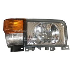 Headlight with Corner Lamp Turn Signal Marker Light - Passenger Side (Fit: 1995-2010 Nissan UD1400 Truck)